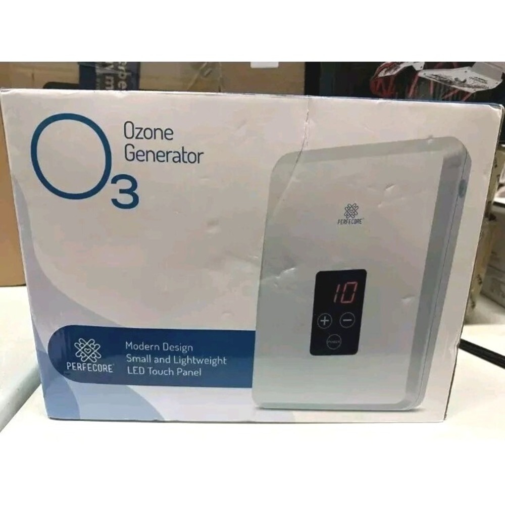 Perfecore O3 Ozone‎ Generator  Air ioner Small and Lightweight LED Touch Panel.